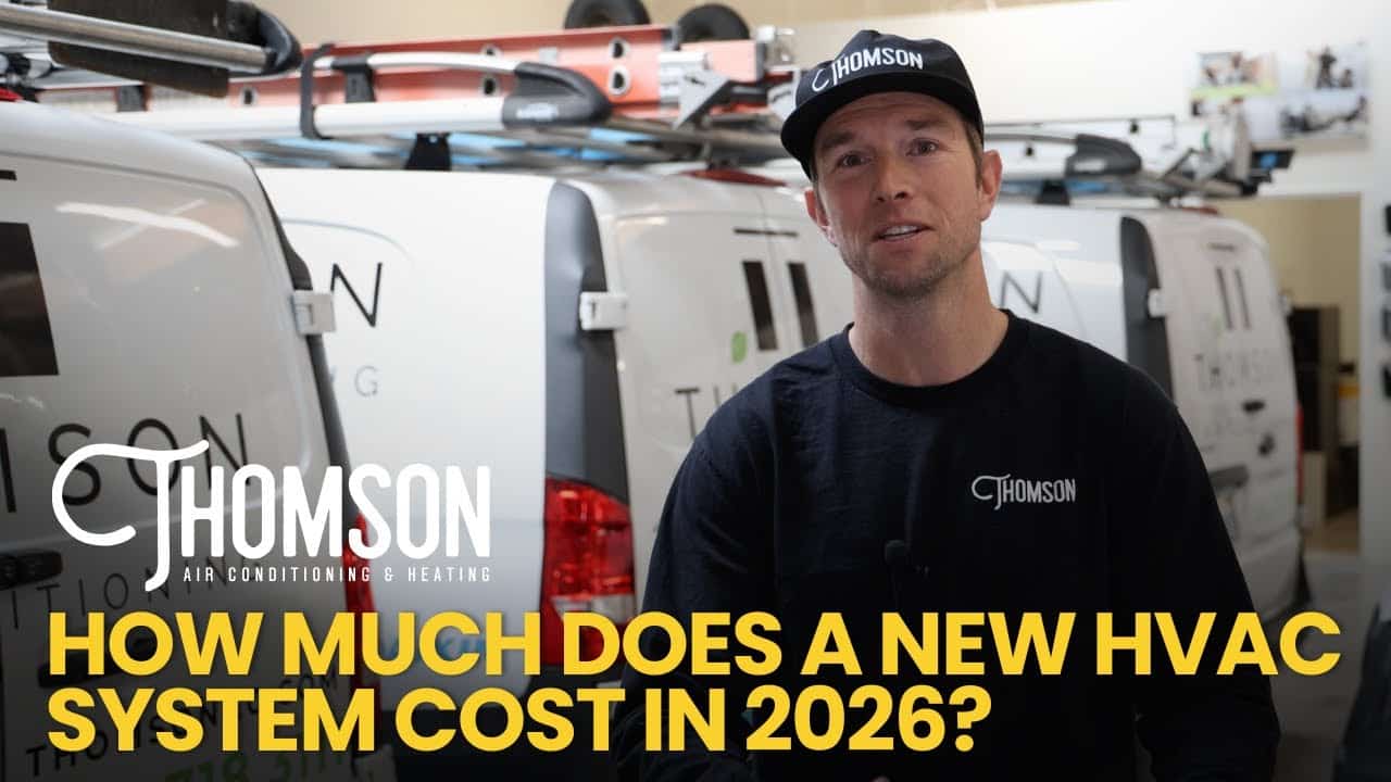 new HVAC system cost california